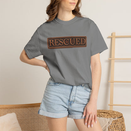 Rescued Colossians 1:13-14 Cotton T-Shirt