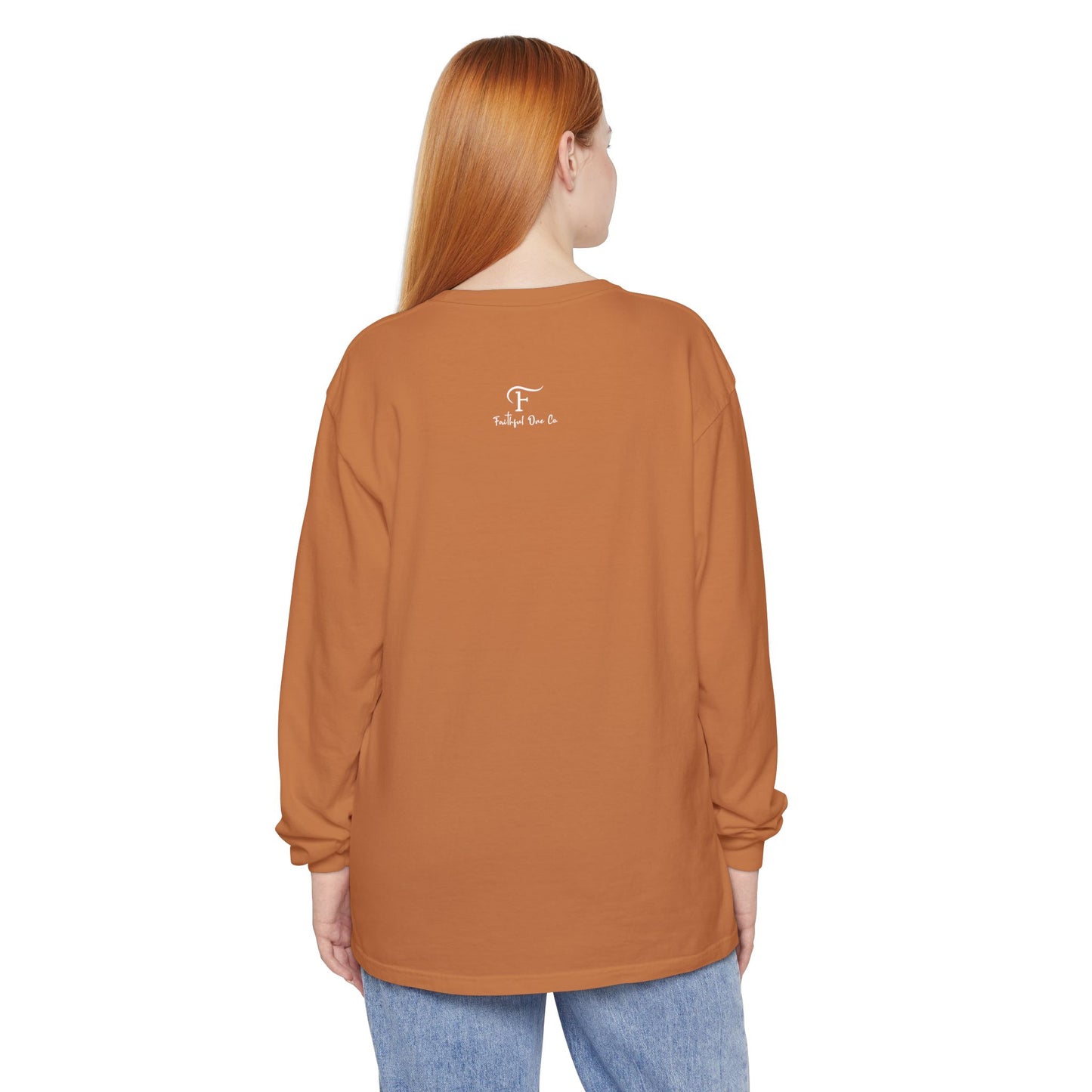 Romans 1:16 Beige 100% Cotton Lon Sleeve Comfort Color