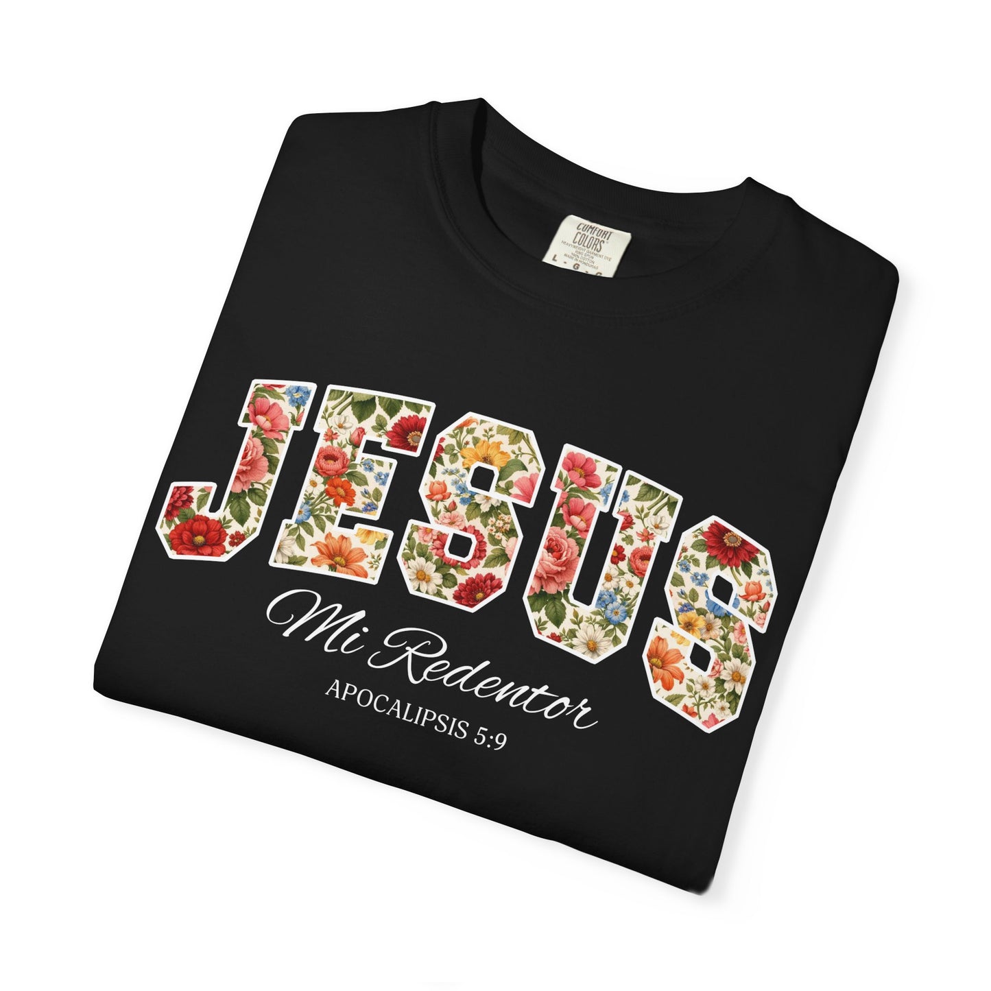 Jesus Mi Redentor T-Shirt — Spanish Christian Faith Tee 100% Cotton