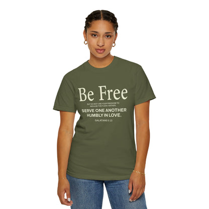 Be Free "Galatians 5:13" Beige