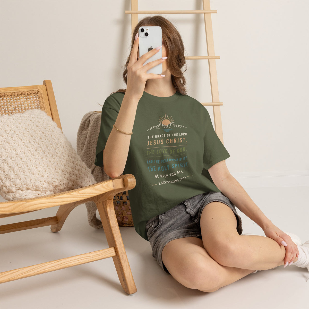 The Grace of the Lord Jesus Christ Christian Scripture T-Shirt