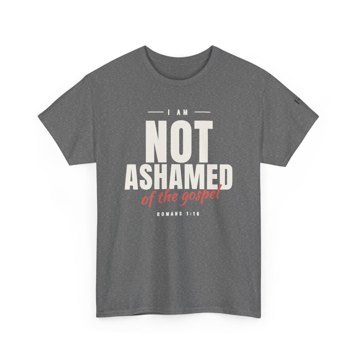 I Am Not Ashamed of the Gospel Faithful Christian T-Shirt
