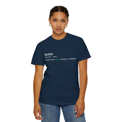 Savior Definition T-Shirt 100% cotton