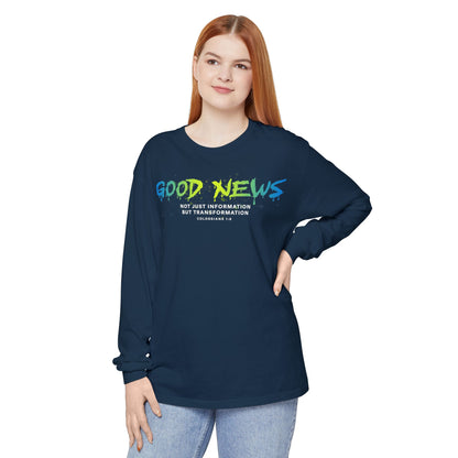 Good News Revelation 22:20 Long Sleeve T-Shirt — 100% Cotton