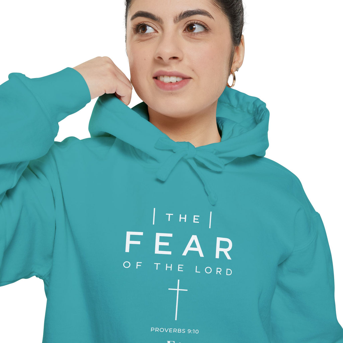 The Fear of the Lord Christian Cross Hoodie