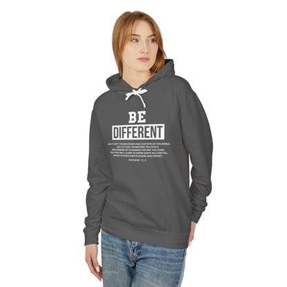 Be Different " Romans 12:2" Hoodie