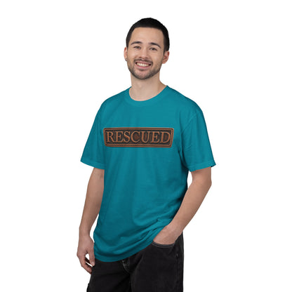 Rescued Colossians 1:13-14 Cotton T-Shirt