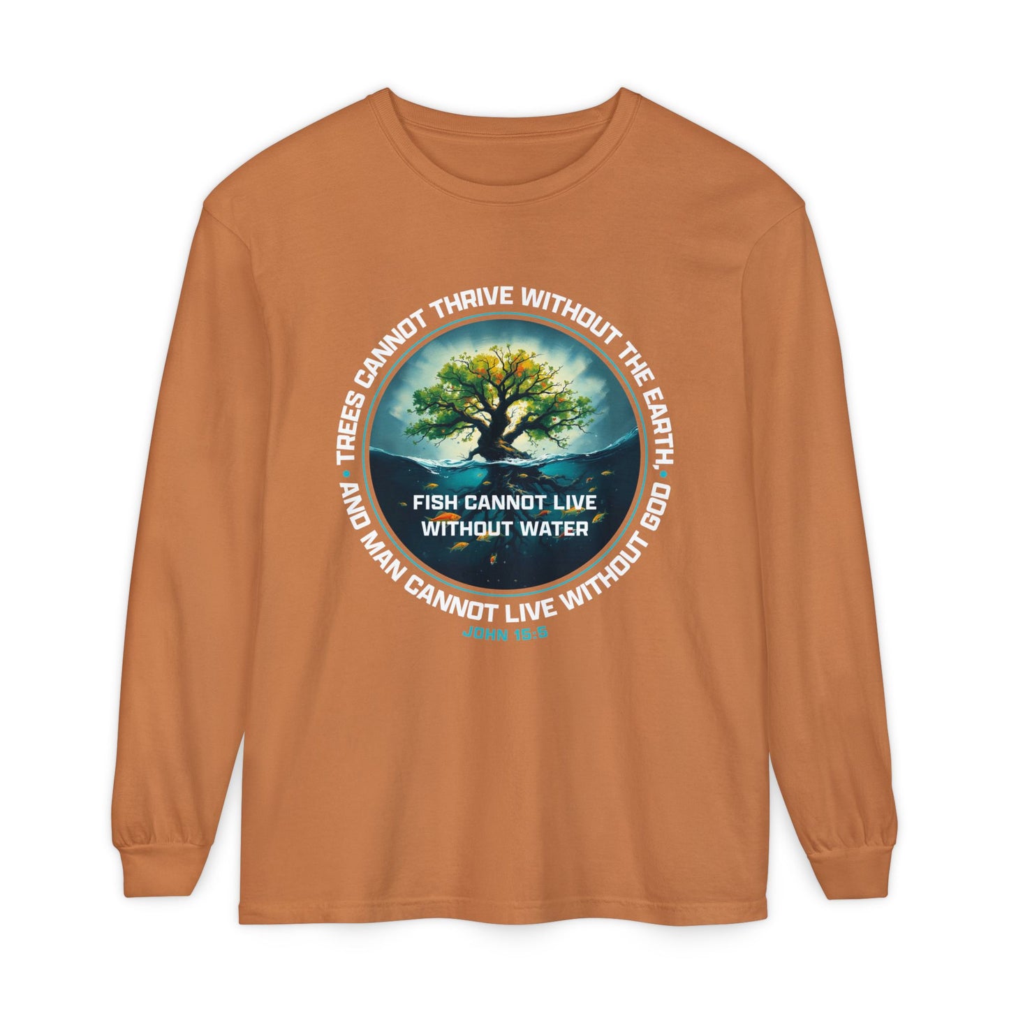 Trees Cannot Thrive Without The Earth "John 15:5"