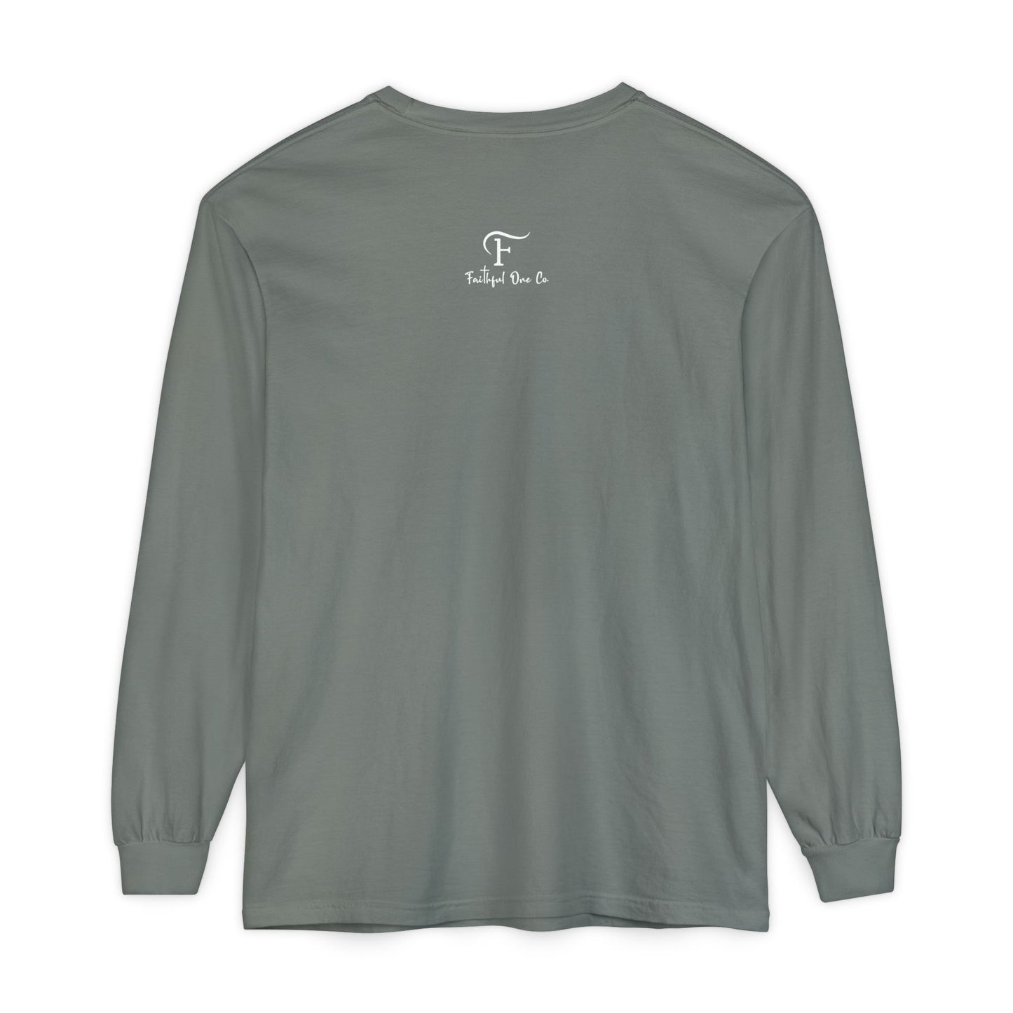 Repent Definition 100% Cotton Long Sleeve T-Shirt — Garment-Dyed
