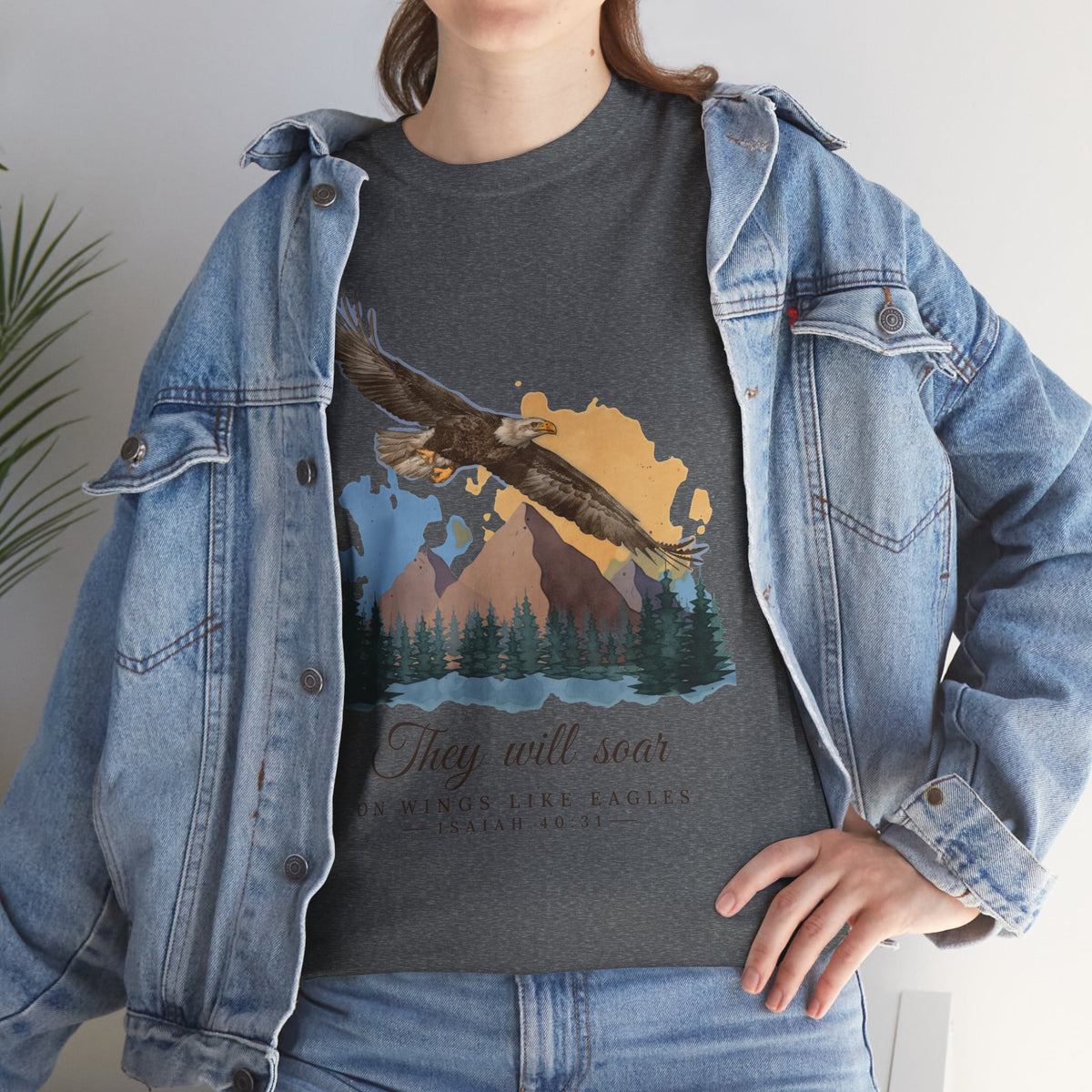 They Will Soar Eagle Mountain Adventure T-Shirt