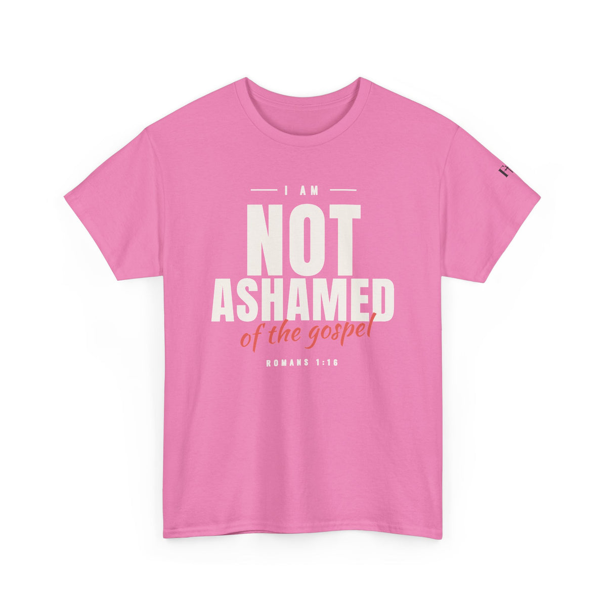 I Am Not Ashamed of the Gospel Faithful Christian T-Shirt