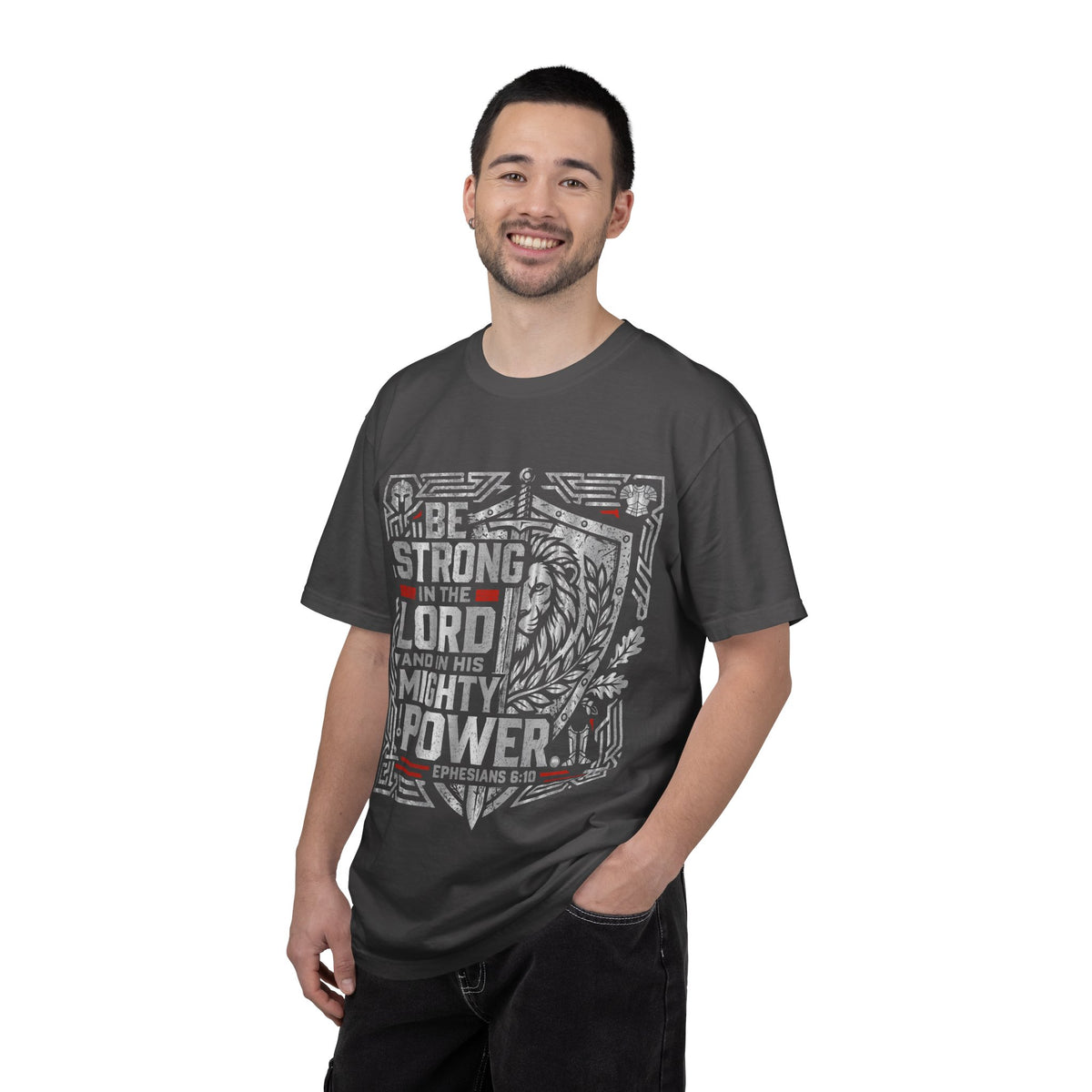 Be Strong in the Lord T-Shirt — Christian Faith Graphic Tee