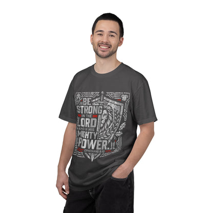 Be Strong in the Lord T-Shirt — Christian Faith Graphic Tee