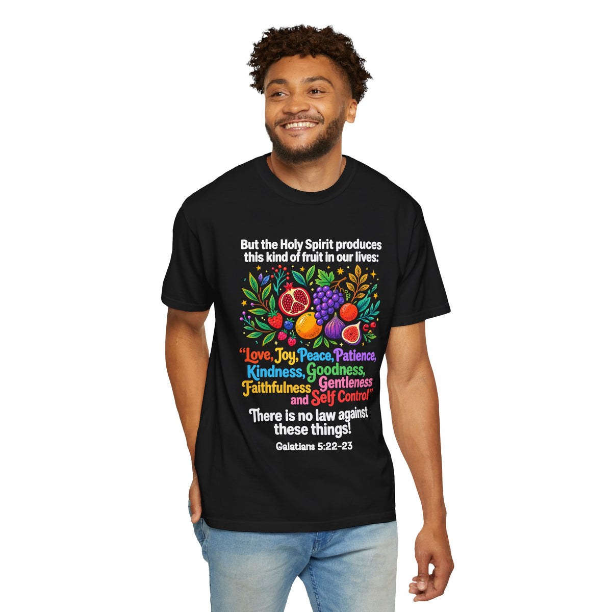 Fruit of the Spirit T‑Shirt — Galatians 5:22‑23 Christian Faith Tee