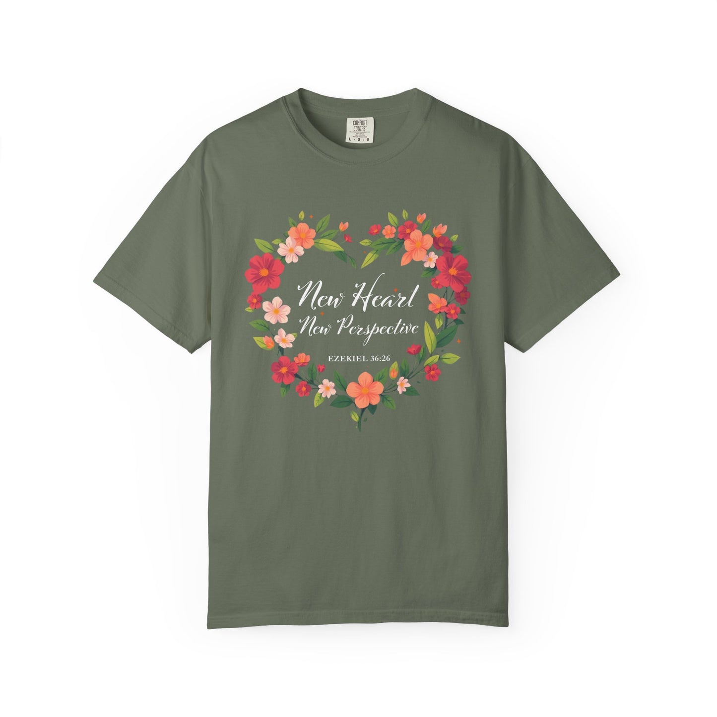 Ezekiel 36:26 'New Heart, New Perspective' T-Shirt