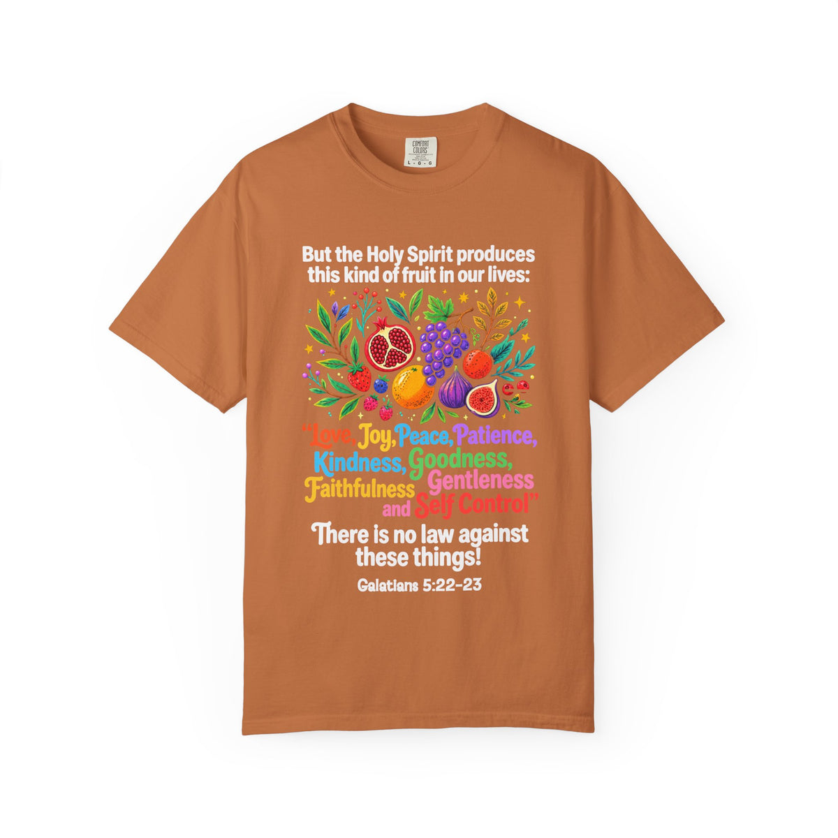 Fruit of the Spirit T‑Shirt — Galatians 5:22‑23 Christian Faith Tee