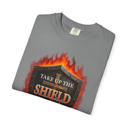 Take Up The Shield of Faith "Ephesians 6:16" 100% Cotton T-Shirt