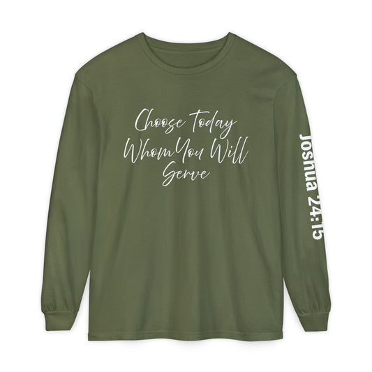 Choose Today Whom You Will Serve "Joshua 24:15"