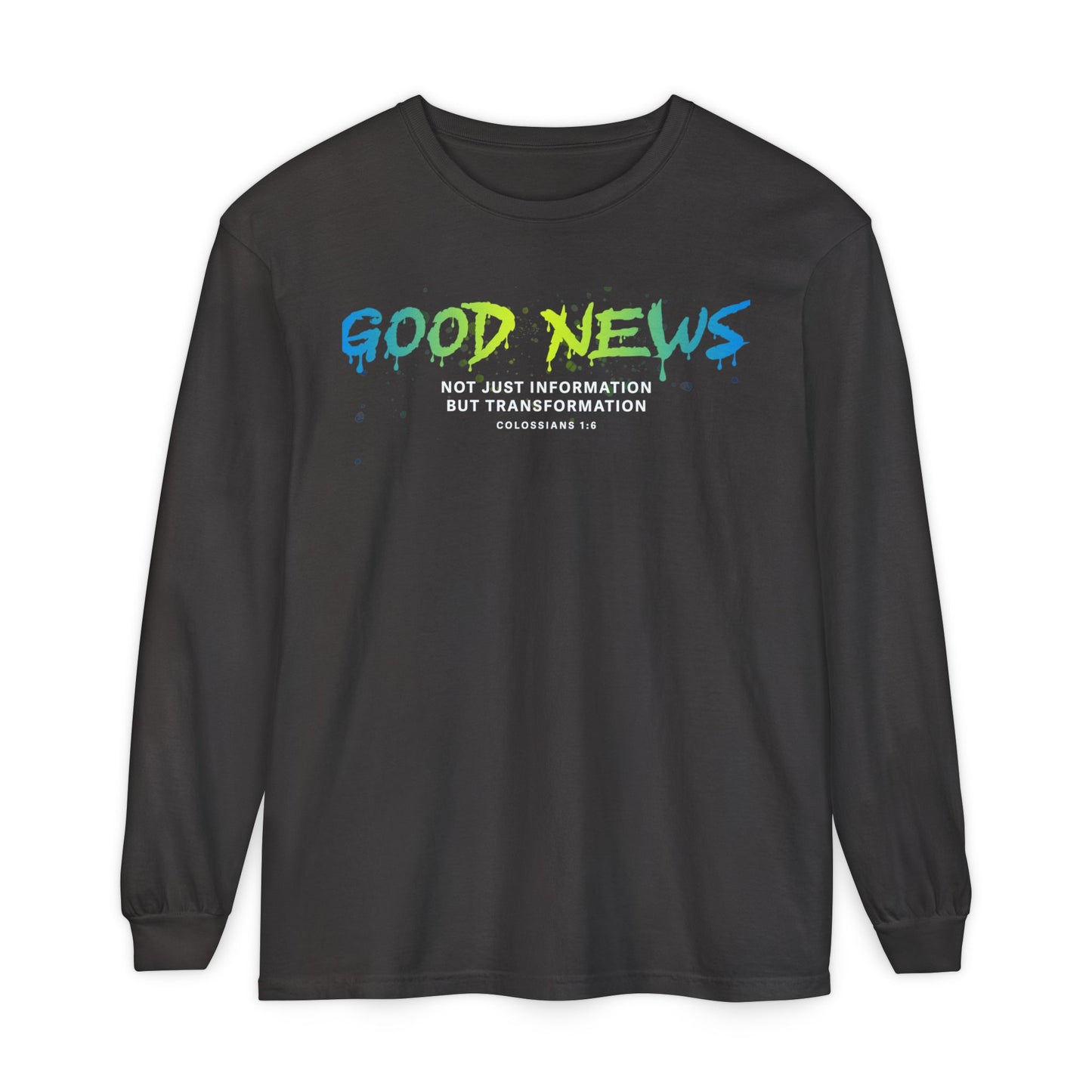 Good News Revelation 22:20 Long Sleeve T-Shirt — 100% Cotton