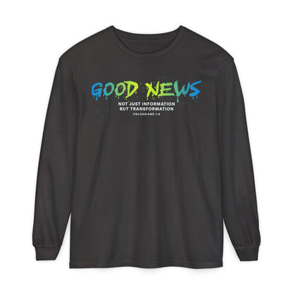 Good News Revelation 22:20 Long Sleeve T-Shirt — 100% Cotton