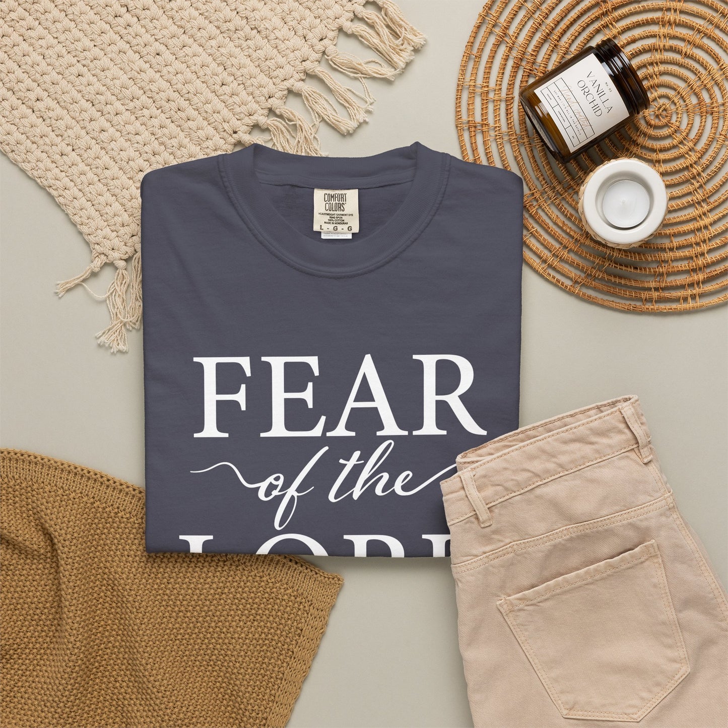 Fear of the Lord T-Shirt — Christian Faith Graphic Tee
