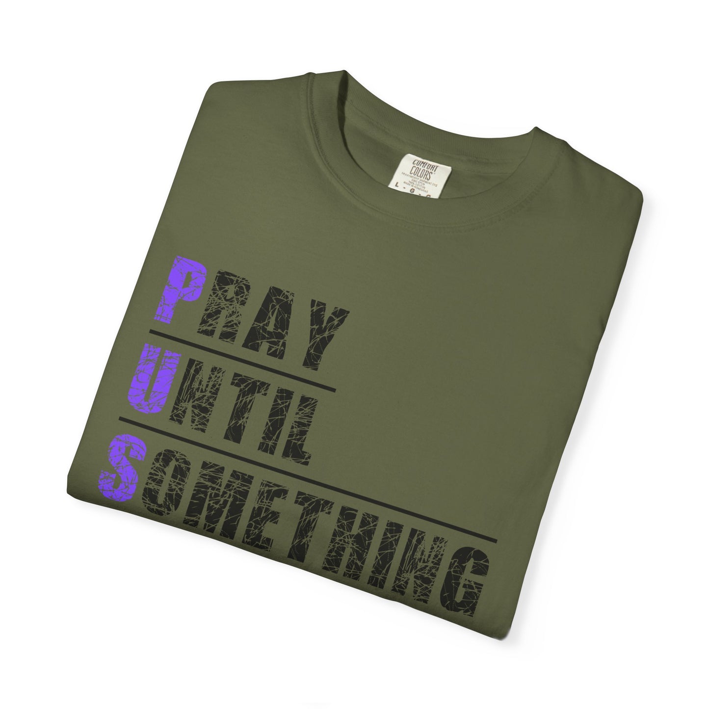 PUSH Ephesians 6:18 100% Cotton Faith & Prayer Graphic Tee