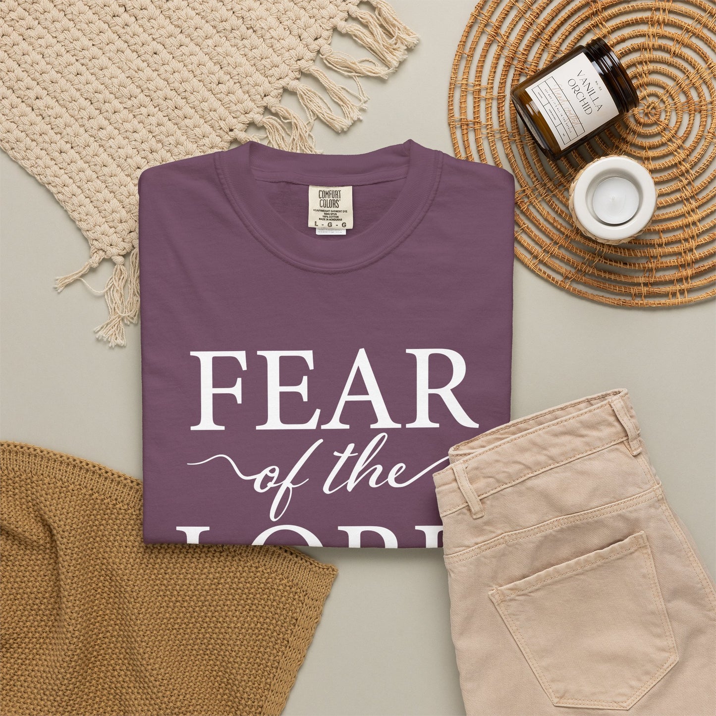 Fear of the Lord T-Shirt — Christian Faith Graphic Tee