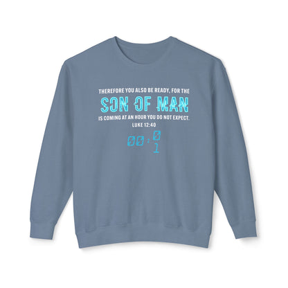 Son of Man is Coming Cotton T‑Shirt — Christian Faith Graphic Sweatshirt