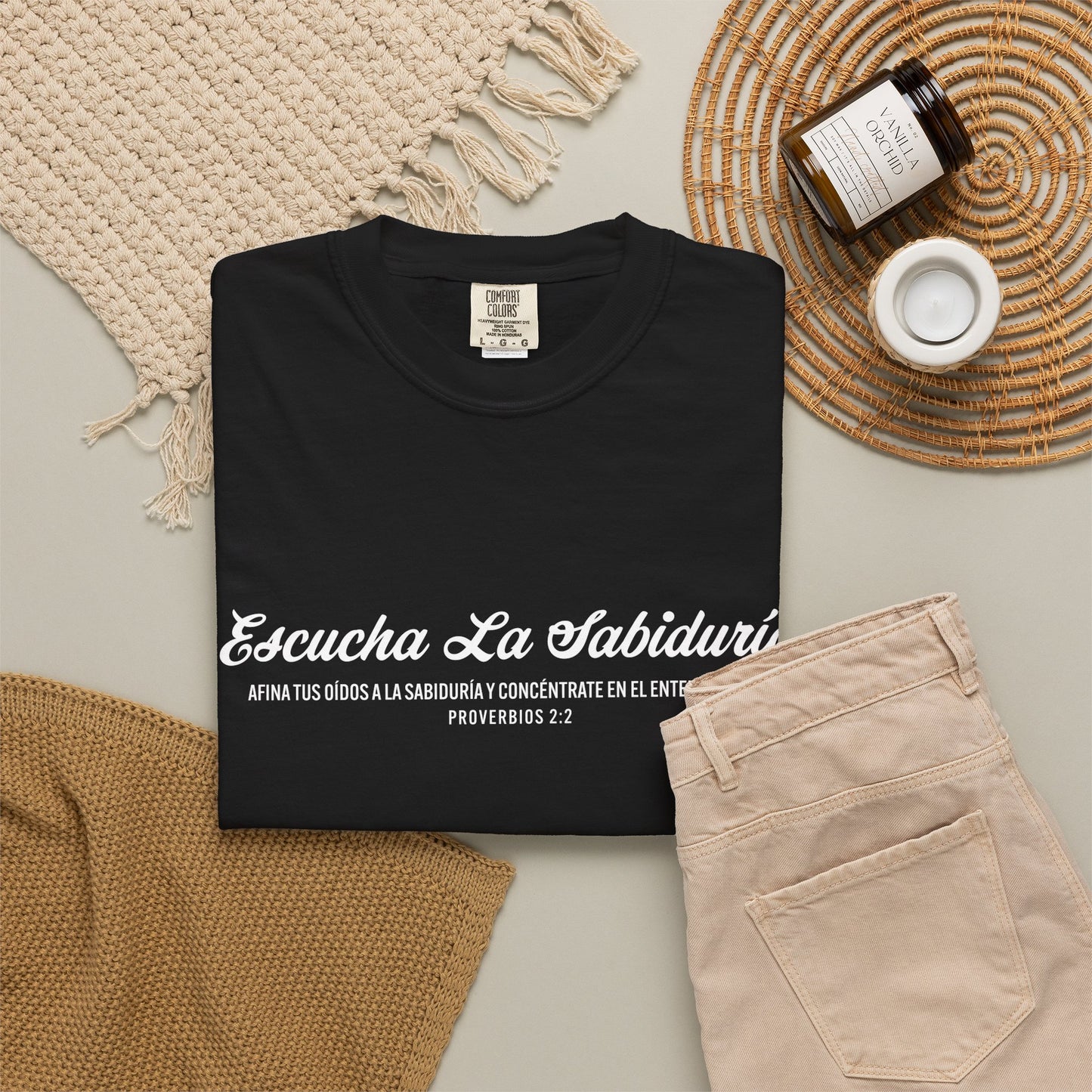 Proverbios 2:2 "Escucha la Sabiduría" T-Shirt