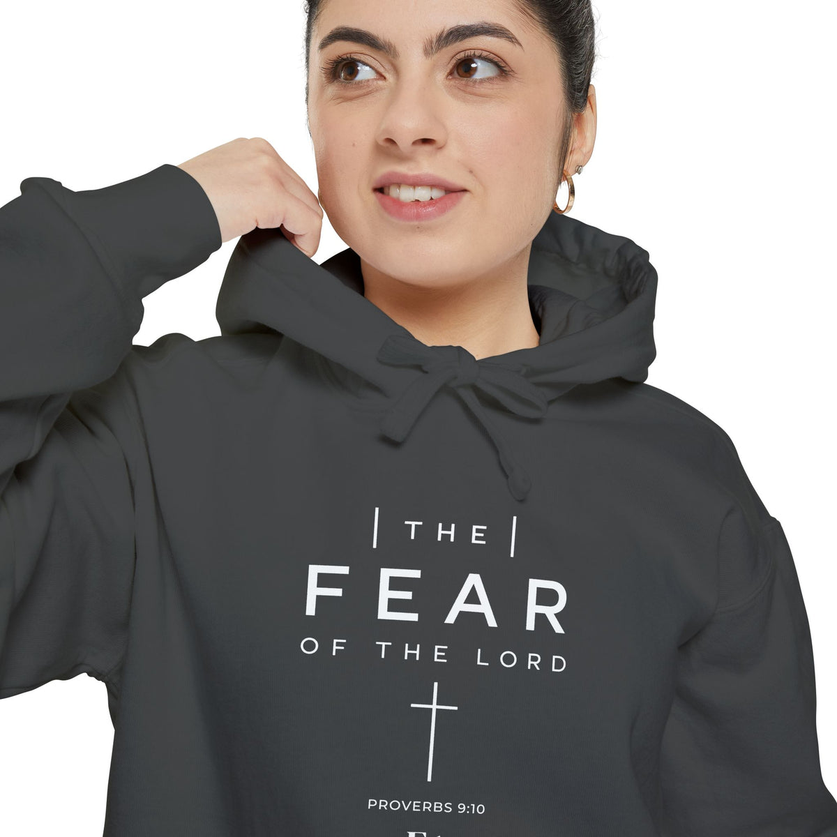 The Fear of the Lord Christian Cross Hoodie