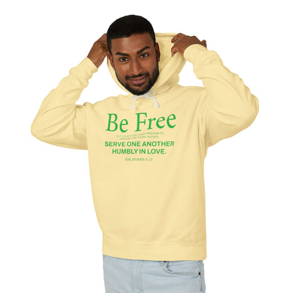 Be Free "Galatians 5:13" Green