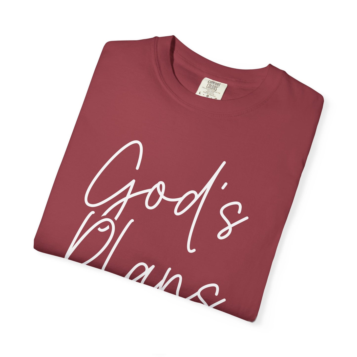 God's Plans Jeremiah 29:11 100% Cotton‑Shirt — Inspirational Faith Graphic T-shirt