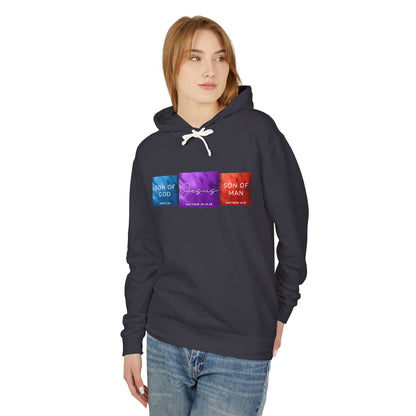 Son of Man Son of God Cotton T‑Shirt — Christian Faith Graphic  Hooded Sweatshirt