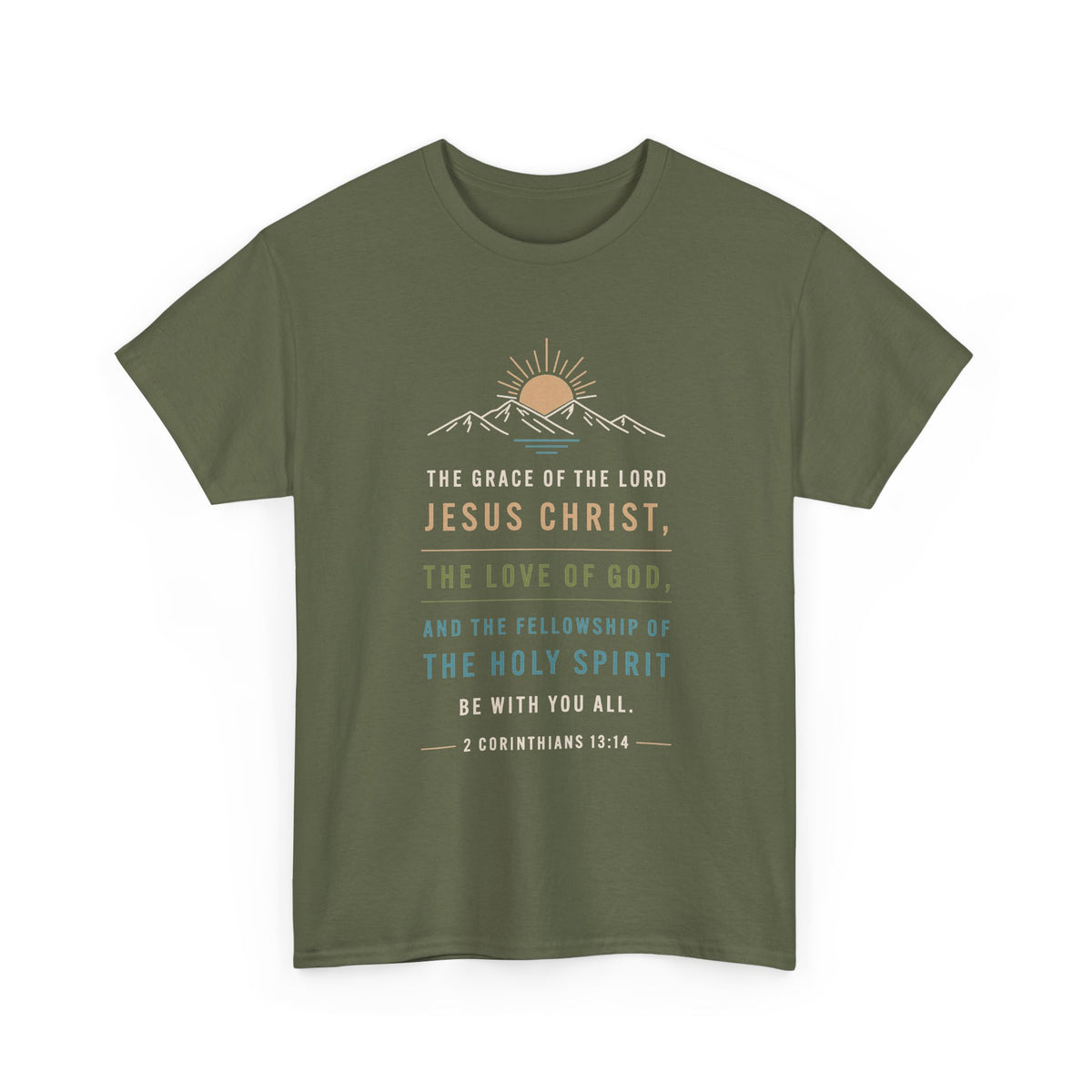 The Grace of the Lord Jesus Christ Christian Scripture T-Shirt