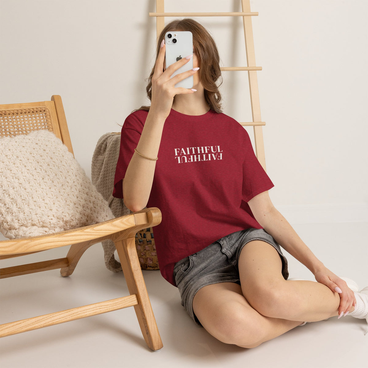Faithful One Christian Graphic Tee