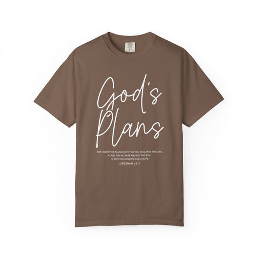 God's Plans T‑Shirt — Inspirational Faith Graphic Tee