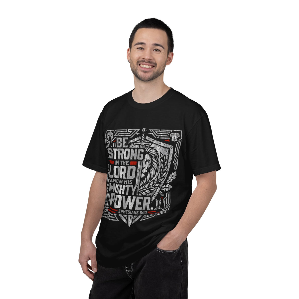Be Strong in the Lord T-Shirt — Christian Faith Graphic Tee