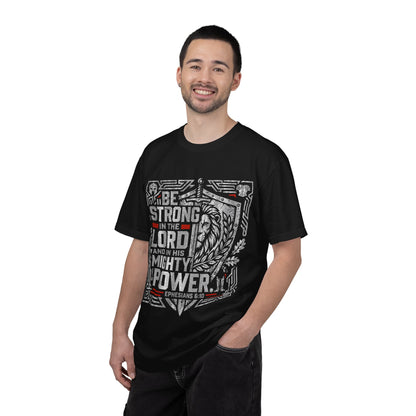 Be Strong in the Lord T-Shirt — Christian Faith Graphic Tee