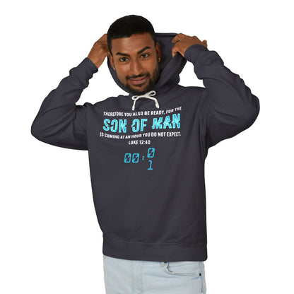 Son of Man is Coming Cotton T‑Shirt — Christian Faith Graphic  Hooded Sweatshirt