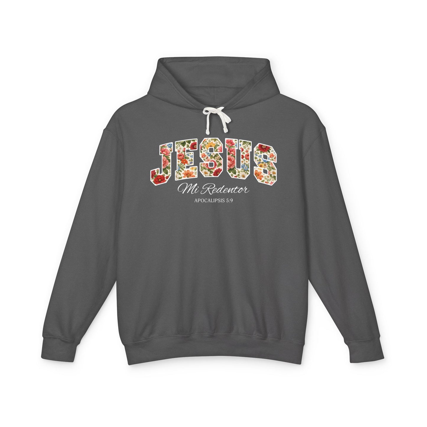 Jesus Mi Redentor Hoodie — Spanish Christian Faith Tee 100% Cotton