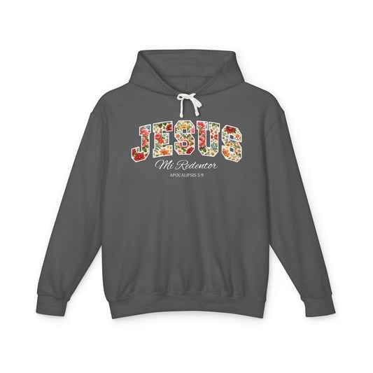 Jesus Mi Redentor Hoodie — Spanish Christian Faith Tee 100% Cotton