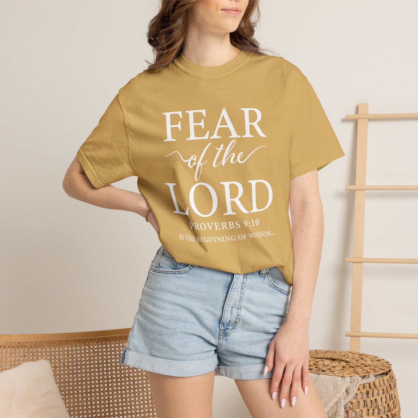 Fear of the Lord T-Shirt — Christian Faith Graphic Tee