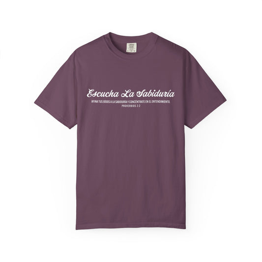 Proverbios 2:2 "Escucha la Sabiduría" T-Shirt