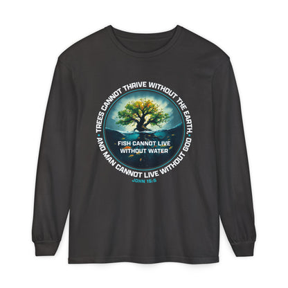 Trees Cannot Thrive Without The Earth "John 15:5"