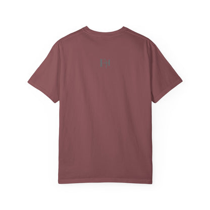For Us Garment-Dyed Tee — Inspirational Script Christian T-Shirt