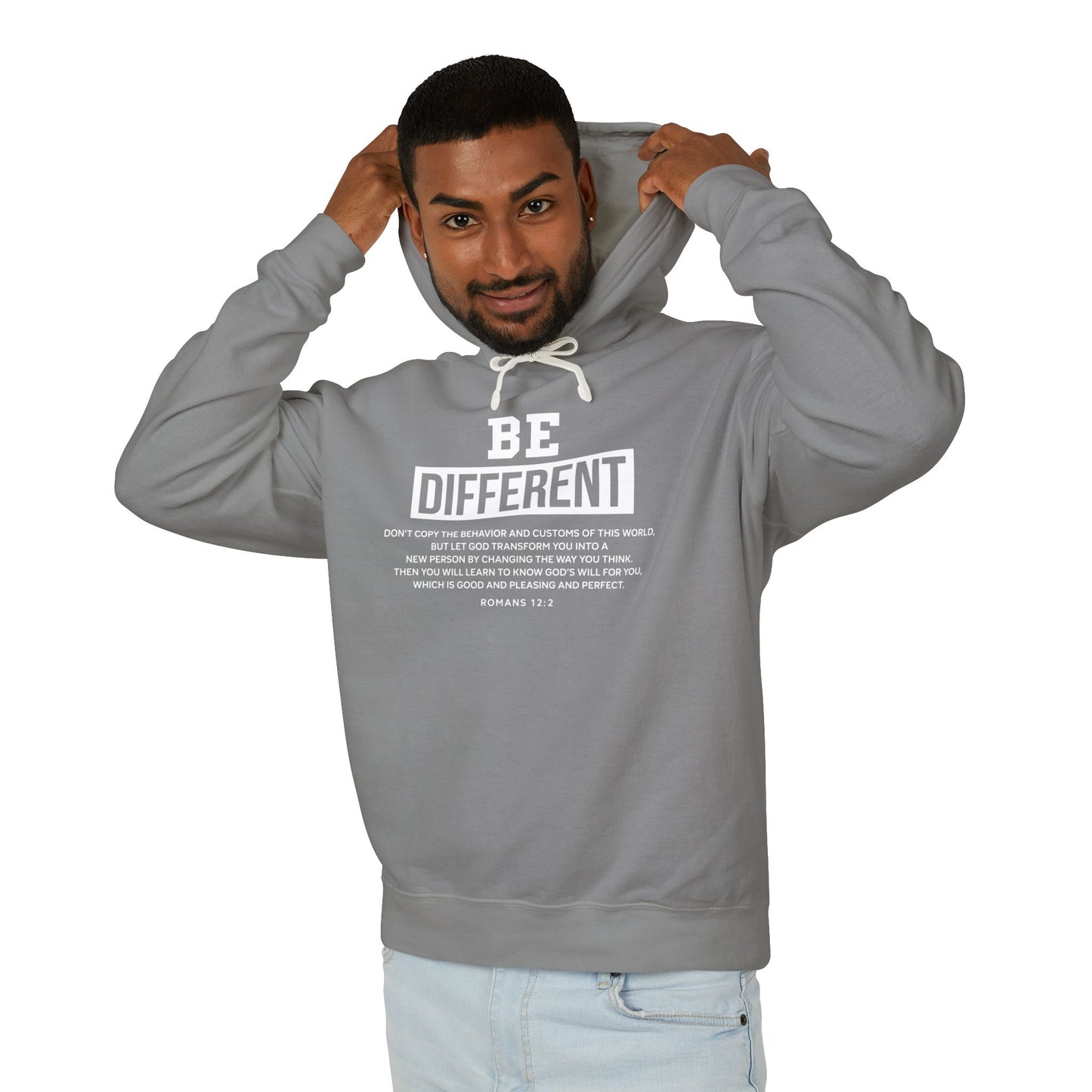 Be Different " Romans 12:2" Hoodie