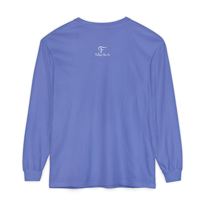 He Left the 99 Long Sleeve — Luke 15:4-7 Christian Crewneck