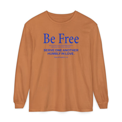 Be Free "Galatians 5:13" BLUE