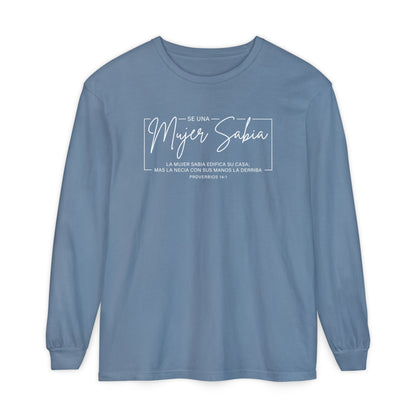 Mujer Sabia Proverbios 14:1 T-Shirt — Spanish Wise Woman Bible Verse