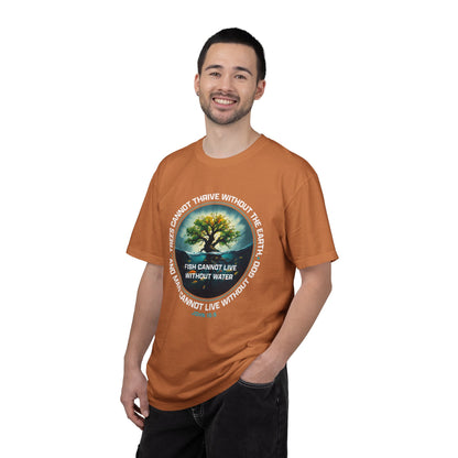 Trees Cannot Thrive Without The Earth "John 15:5" 100% Cotton T-Shirt